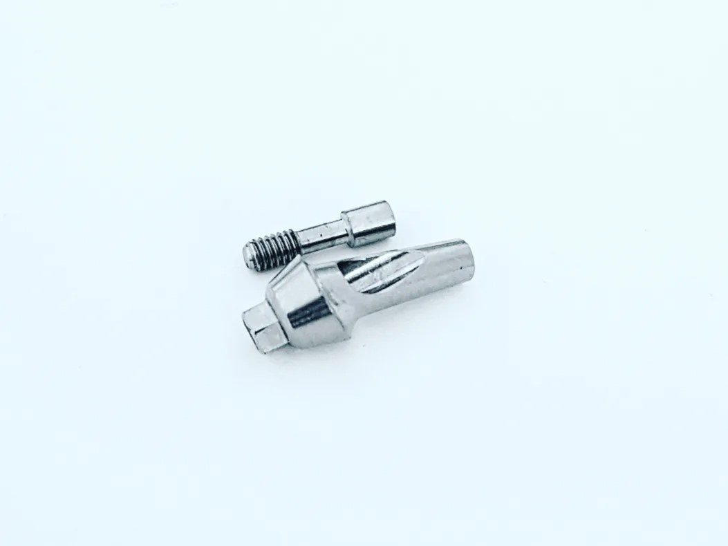 Абатмент угловой, совместимый с Alpha Bio/MIS/Implay/Cortex ø 4.5 25° Н 2.0 мм для одиночных конструкций AAH-252