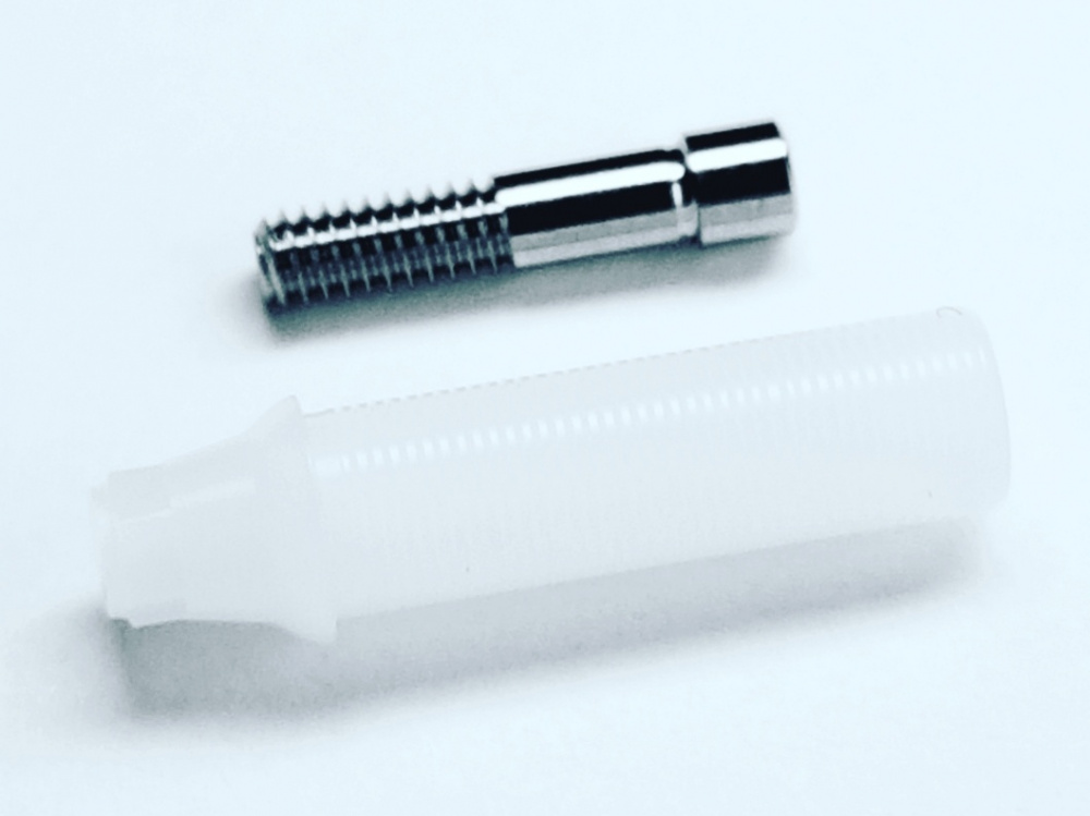 Абатмент пластиковый выжигаемый, совместимый с Dentium для одиночных конструкций